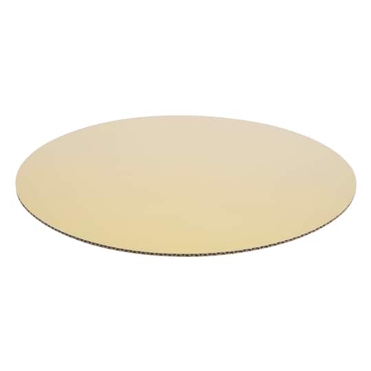 12 Packs: 3 ct. (36 total) 12" Metallic Gold Cake Boards by Celebrate It®